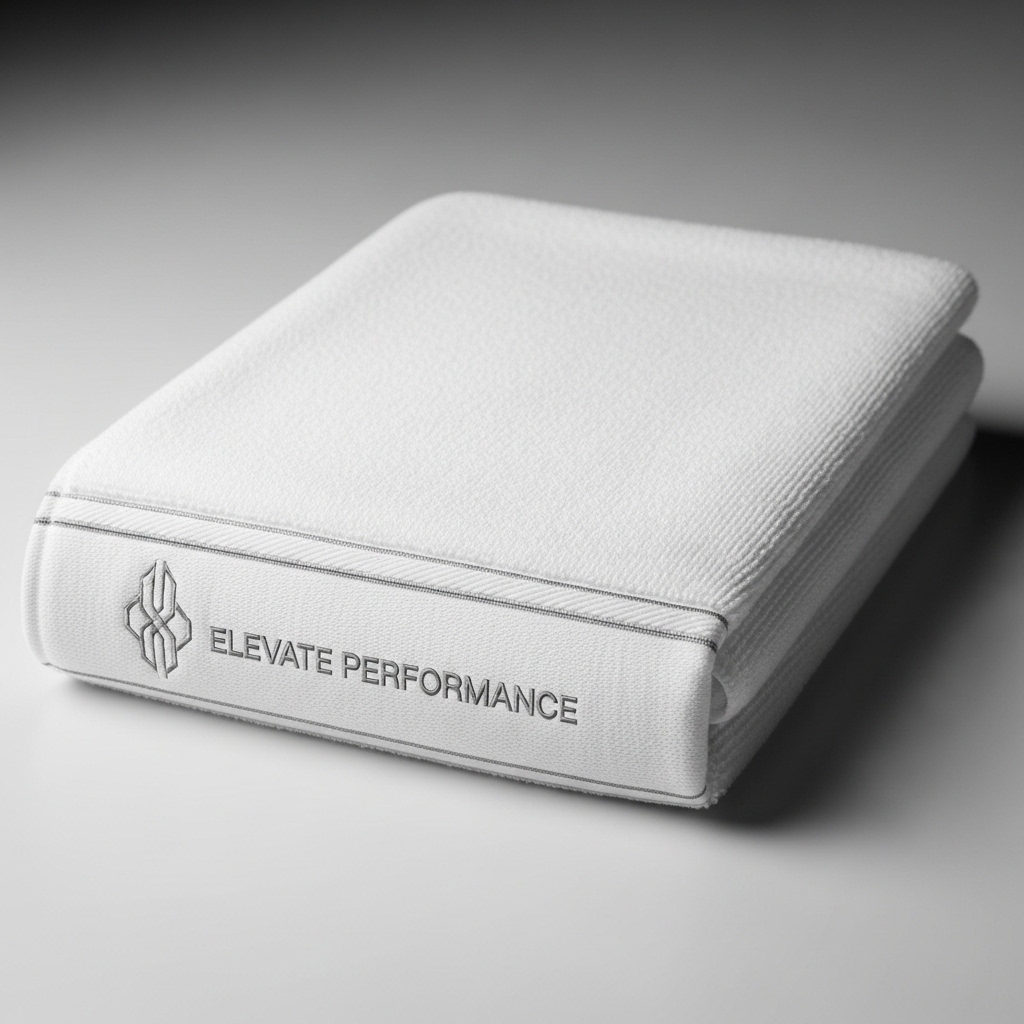 Branded Sports Towel with Custom Embroidered Logo